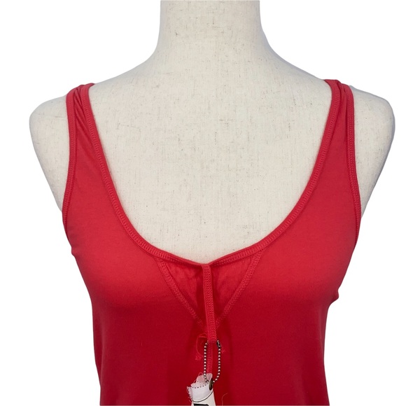 Johnny Was | Pete & Greta Hot Pink Pullover Jersey Scoop Neck Tank - Picture 7 of 12